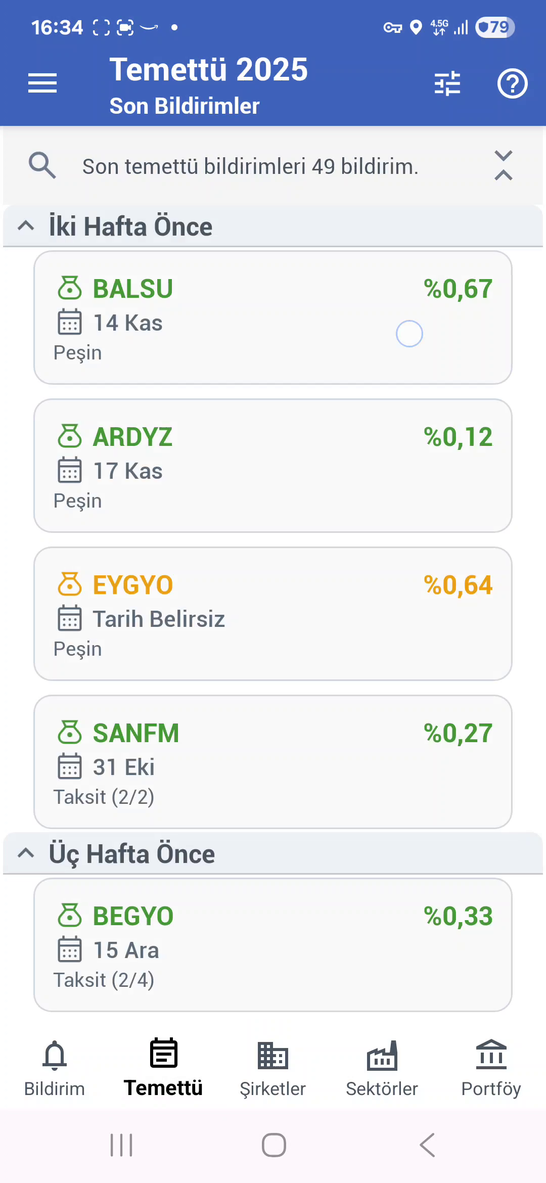 Tem Finans ekran önizleme